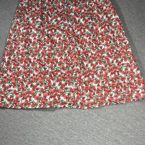 B Smart Floral Print Spaghetti Strap Womans Small Summer Dress With Front Slit - Picture 7 of 8